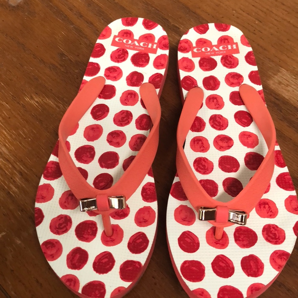 Coach Flip flops